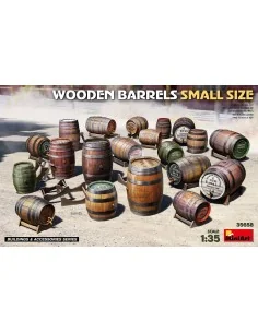 Wooden Barrels Small Size, 1/35 - MiniArt 35658