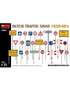Dutch Traffic Signs 1930-40’s, 1/35 - MiniArt 35661