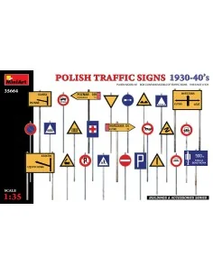 Polish Traffic Signs 1930-40’s, 1/35 - MiniArt 35664