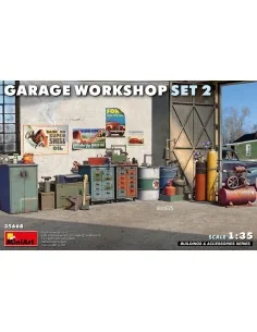 Garage Workshop Set 2, 1/35 - MiniArt 35668