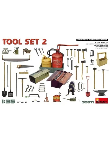 Tool Set 2, 1/35 - MiniArt 35671