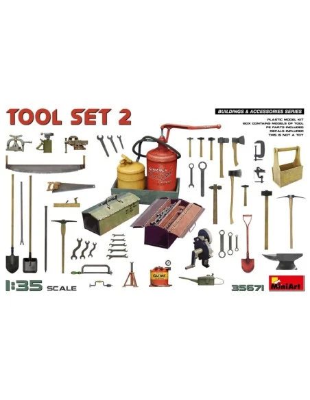 Tool Set 2, 1/35 - MiniArt 35671