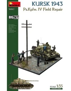 Kursk 1943. Pz.Kpfw. IV Field Repair. Big Set, 1/35 - MiniArt 36062
