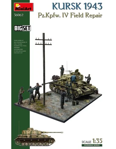 Kursk 1943. Pz.Kpfw. IV Field Repair. Big Set, 1/35 - MiniArt 36062