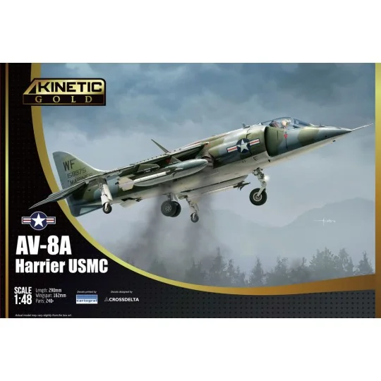 AV-8A USMC, 1/48 - KINETIC K48072 AV-8A USMC, 1/48 - KINETIC K48072