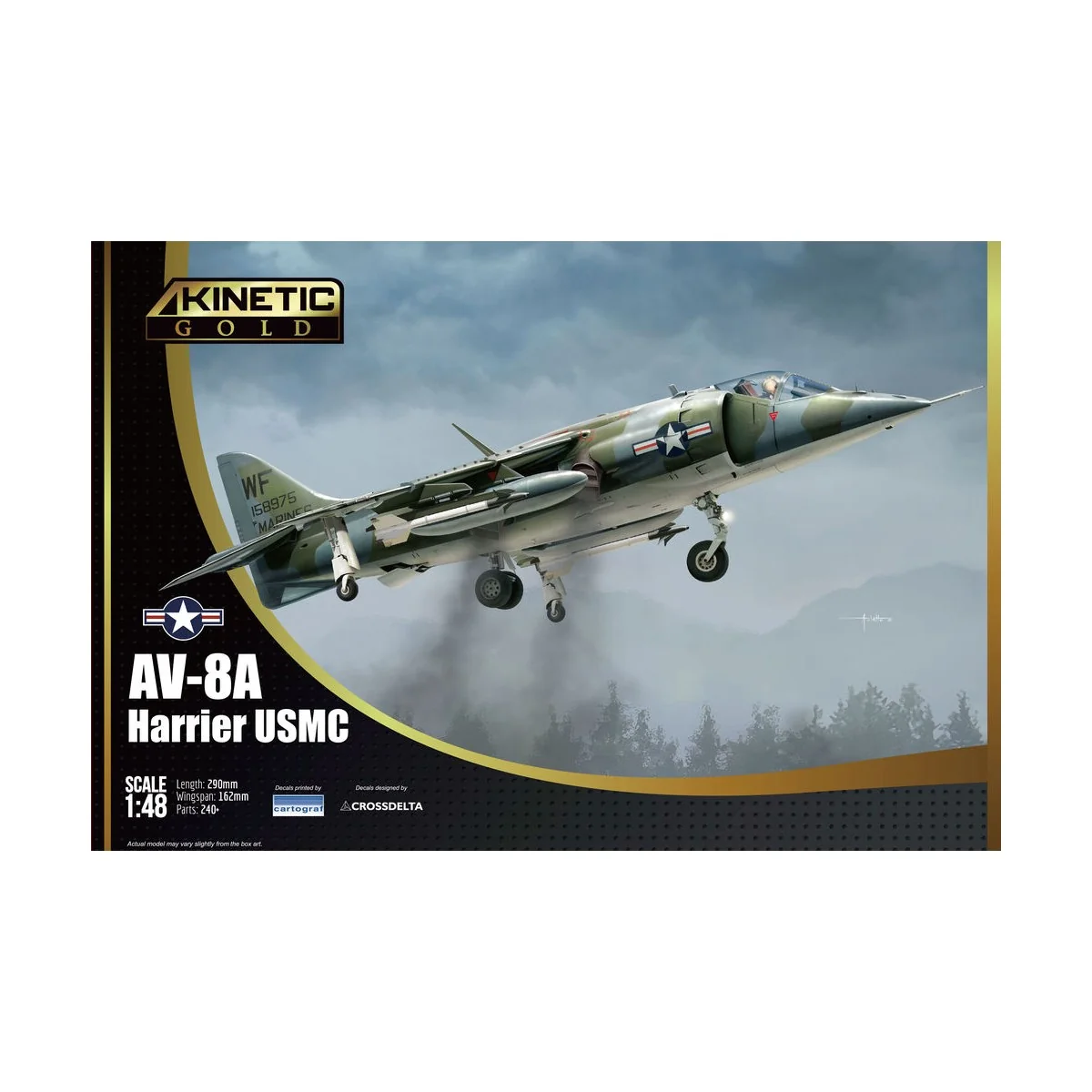 AV-8A USMC, 1/48 - KINETIC K48072 AV-8A USMC, 1/48 - KINETIC K48072