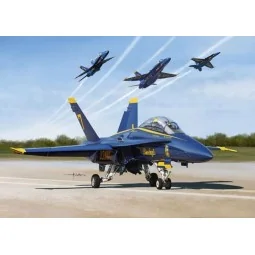 USN BLUE ANGLE 2017 F/A-18A/B/C/D, 1/48 - KINETIC K48073