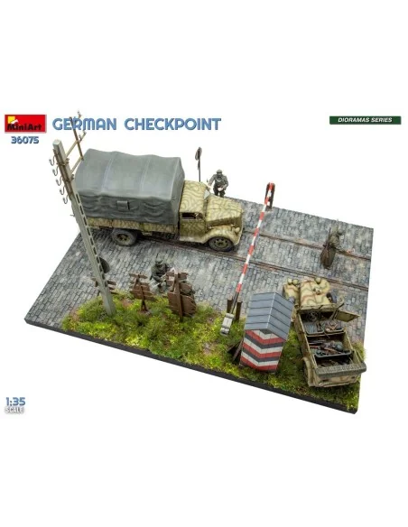 [NO_DESC] German Checkpoint. 3t Cargo Truck 3, 6-36S & Kfz.1 Type 1...