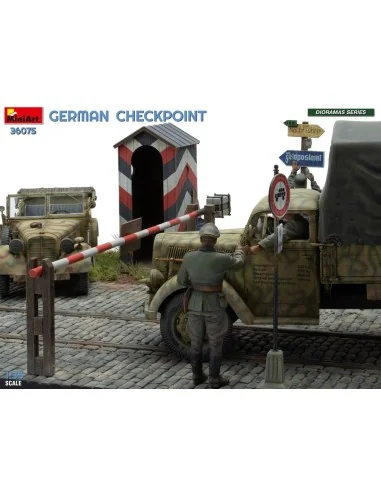 [NO_DESC] German Checkpoint. 3t Cargo Truck 3, 6-36S & Kfz.1 Type 1...
