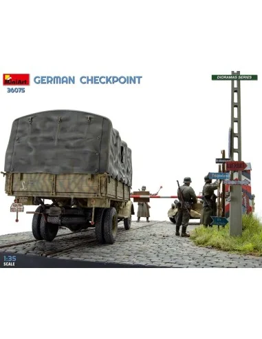 [NO_DESC] German Checkpoint. 3t Cargo Truck 3, 6-36S & Kfz.1 Type 1...