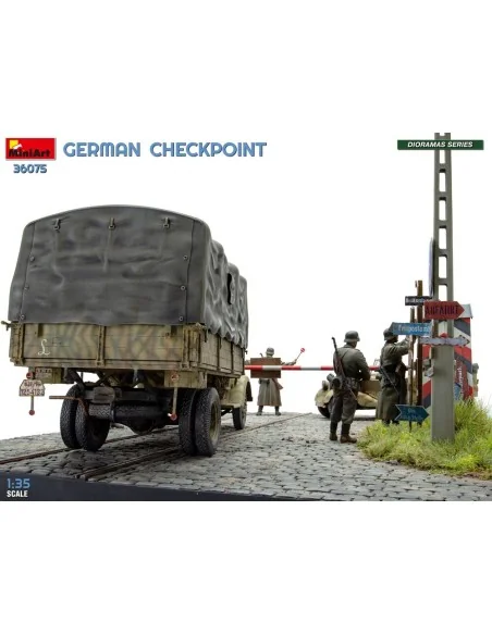 [NO_DESC] German Checkpoint. 3t Cargo Truck 3, 6-36S & Kfz.1 Type 1...