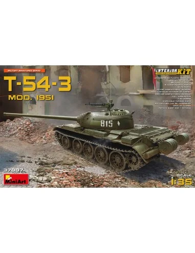T-54-3 Mod. 1951 Interior Kit, 1/35 - MiniArt 37007
