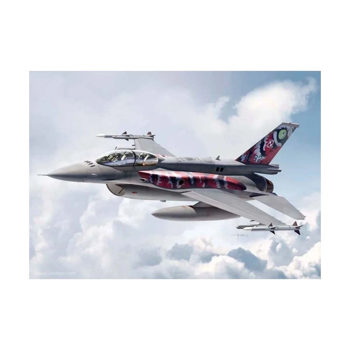 F-16CD POLISH Air Force, 1/48 - KINETIC K48076