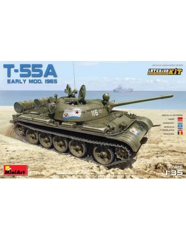 [NO_DESC] T-55A Early Mod.1965 Interior Kit, 1/35 - MiniArt 37016