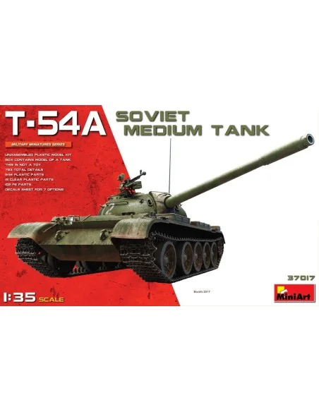 T-54A Soviet Medium Tank, 1/35 - MiniArt 37017