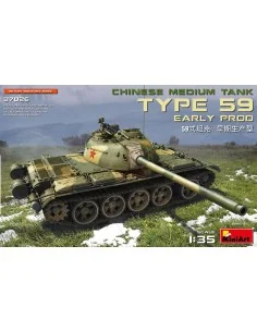 Type 59 Early Prod. Chinese Medium Tank, 1/35 - MiniArt 37026