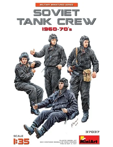 Soviet Tank Crew 1960-70s, 1/35 - MiniArt 37037