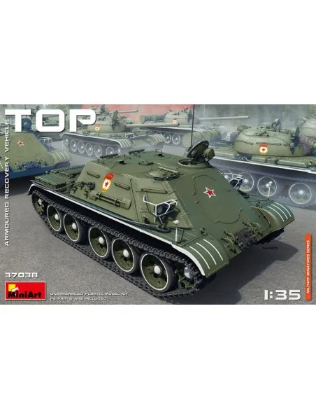 TOP Armoured Recovery Vehicle, 1/35 - MiniArt 37038
