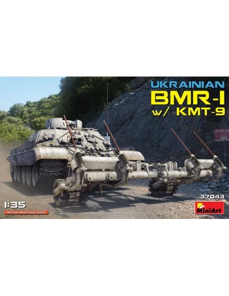 Ukrainian BMR-1 w/KMT-9, 1/35 - MiniArt 37043