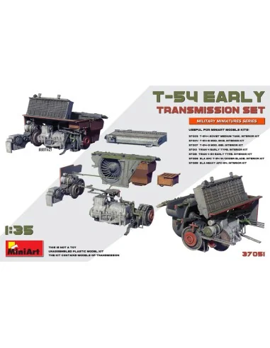 T-54 Early Transmission Set, 1/35 - MiniArt 37051