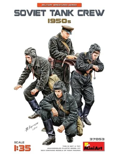 Soviet Tank Crew 1950s, 1/35 - MiniArt 37053