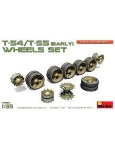 T-54/T-55(Early) Wheels Set, 1/35 - MiniArt 37056