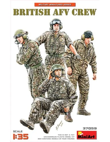British AFV Crew, 1/35 - MiniArt 37059