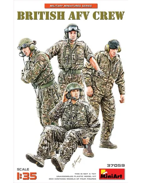 [NO_DESC] British AFV Crew, 1/35 - MiniArt 37059