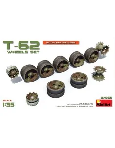 T-62 Wheels Set, 1/35 - MiniArt 37060