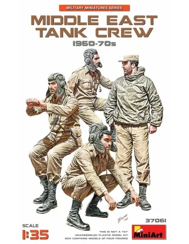 Middle East Tank Crew 1960-70s, 1/35 - MiniArt 37061