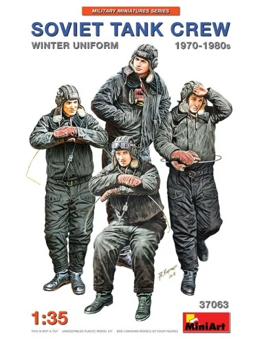 Soviet Tank Crew 1970-1980s. Winter Uniform, 1/35 - MiniArt 37063