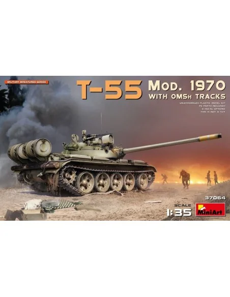 T-55 Mod. 1970 w/OMSh Tracks, 1/35 - MiniArt 37064