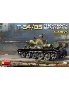 T-34/85 Czechoslovak Prod. Early Type. Interior Kit, 1/35 - MiniArt...