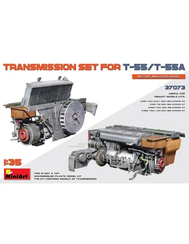 Transmission Set for T-55/T-55A, 1/35 - MiniArt 37073