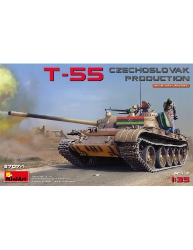 T-55 Czechoslovak Prod., 1/35 - MiniArt 37074