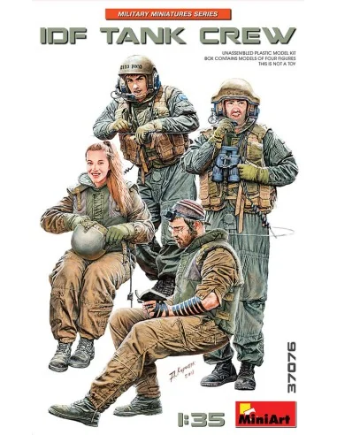 [NO_DESC] IDF Tank Crew, 1/35 - MiniArt 37076