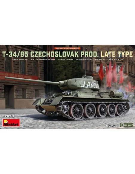 T-34-85 Czechoslovak Prod. Late Type, 1/35 - MiniArt 37078