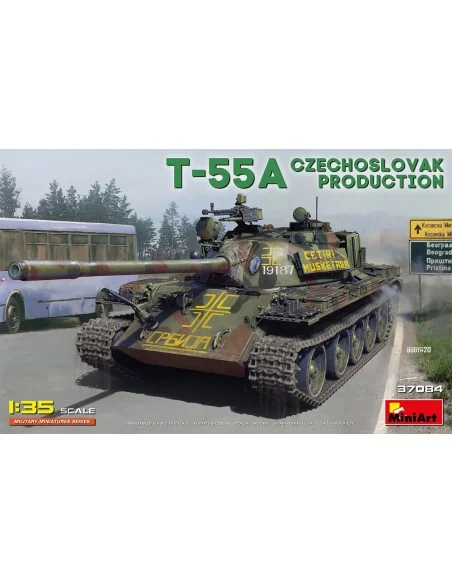 T-55A Czechoslovak Prod., 1/35 - MiniArt 37084