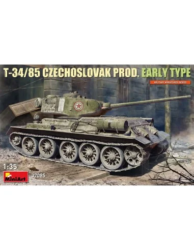 T-34-85 Czechoslovak Prod. Early Type, 1/35 - MiniArt 37085