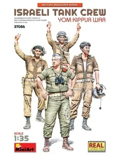 Israeli Tank Crew. Yom Kippur War, 1/35 - MiniArt 37086
