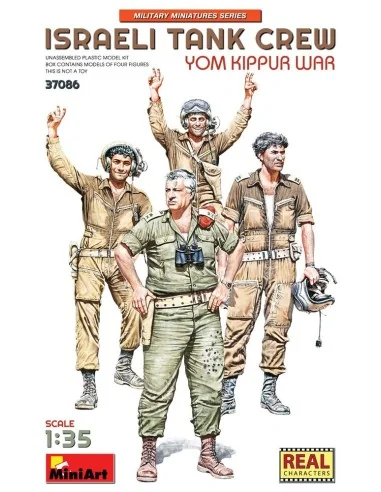 [NO_DESC] Israeli Tank Crew. Yom Kippur War, 1/35 - MiniArt 37086