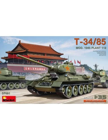 [NO_DESC] T-34/85 Mod. 1945. Plant 112, 1/35 - MiniArt 37091