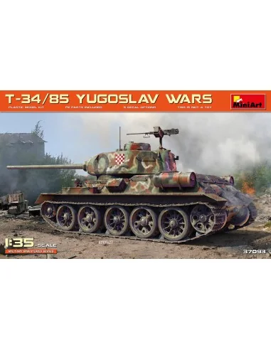 [NO_DESC] T-34/85 Yugoslav Wars, 1/35 - MiniArt 37093