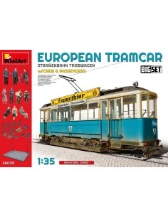 European Tramcar with Crew & Passengers, 1/35 - MiniArt 38009