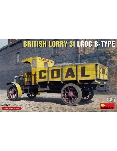 British Lorry LGOC 3t B-Type, 1/35 - MiniArt 38027