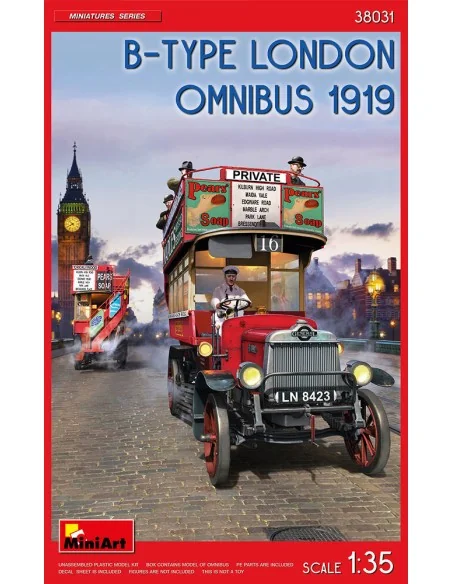 B-Type London Omnibus (1919), 1/35 - MiniArt 38031