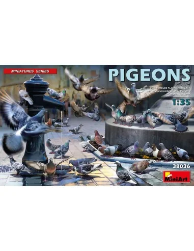 Pigeons, 1/35 - MiniArt 38036
