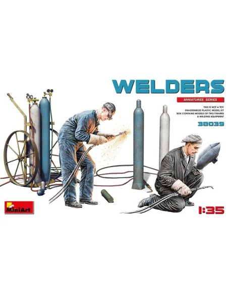 Welders, 1/35 - MiniArt 38039