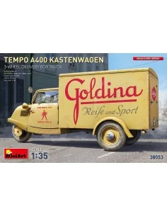 Tempo A400 Kastenwagen 3-Wheel Delivery Box Truck, 1/35 - MiniArt 3...