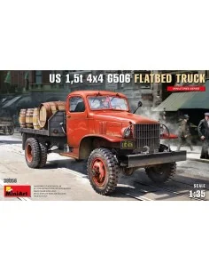 Us 1, 5T 4x4 G506 Flatbed Truck, 1/35 - MiniArt 38056